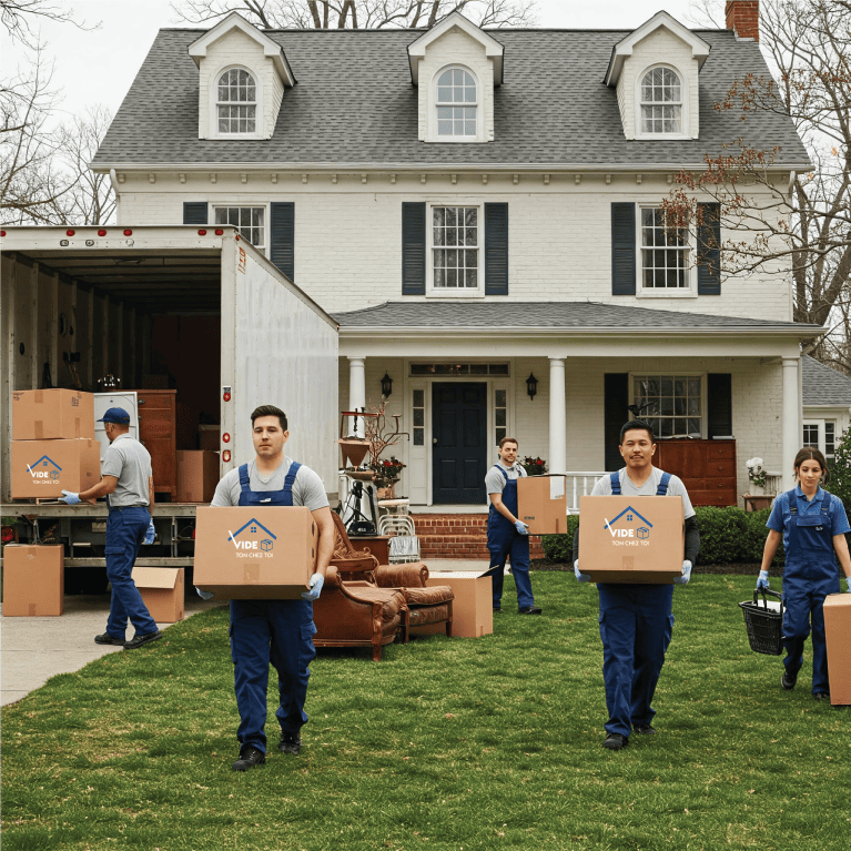 vide maison Belgique